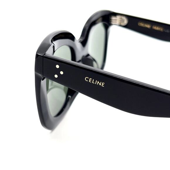 New! CELINE Sunglasses CL4005FN 01N Authentic - Picture 8 of 14
